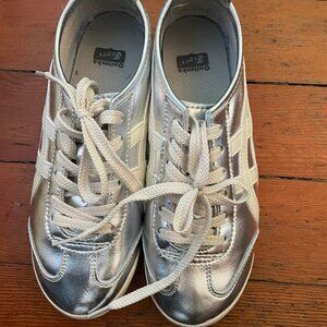 New Onitsuka Tiger Mexico 66 'Chrome Silver' Sneakers, EU 39.5/US 7